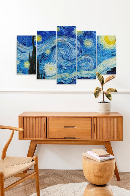 Manzara 5 Parçalı Mdf Tablo 60 x 100