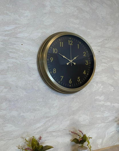 Zentime 40 Cm Eskitme Vintage Duvar Saati