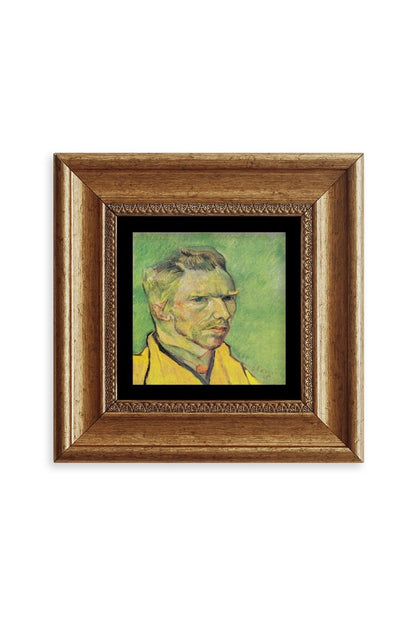 Van Gogh Çerçeveli Taş Tablo 20 cm