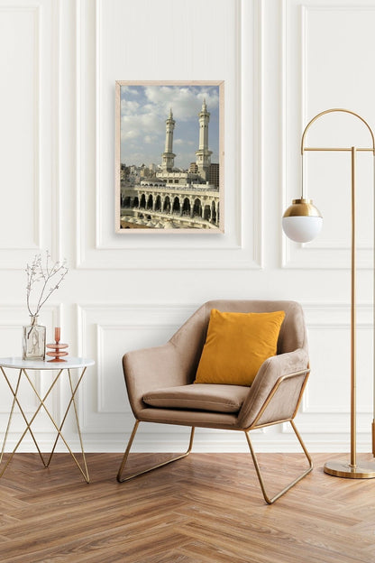 Kabe Camii Ahşap Çerçeveli Tablo 23 x 30