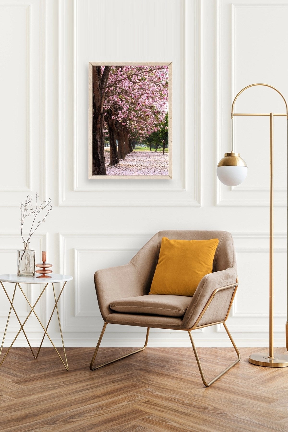 Manzara Ahşap Çerçeveli Tablo 17 x 23