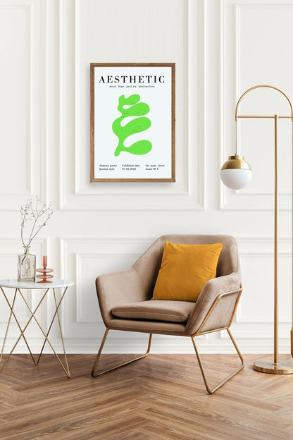 Modern Ahşap Çerçeveli Tablo 23 x 30