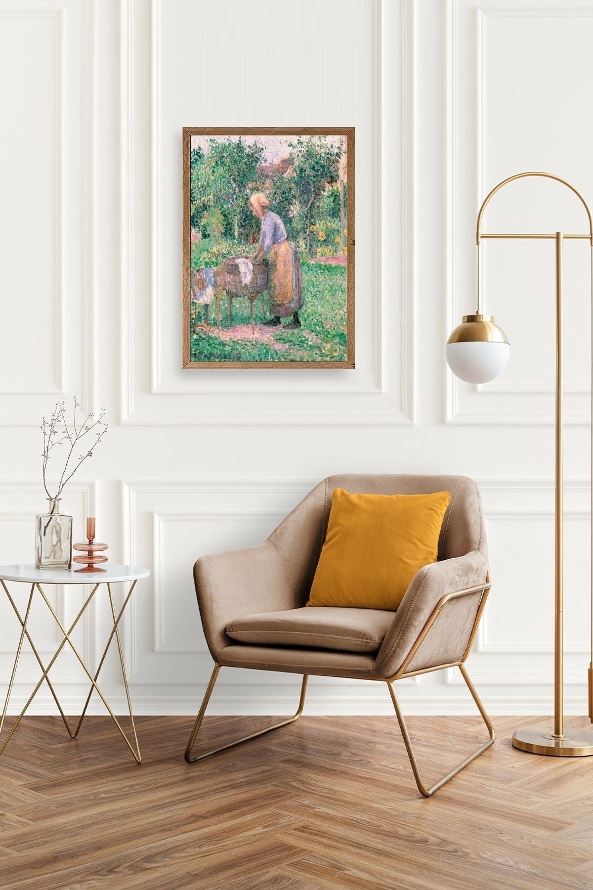 Camille Pissarro Ahşap Çerçeveli Tablo 50 x 70