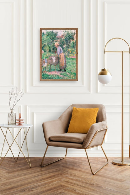 Camille Pissarro Ahşap Çerçeveli Tablo 50 x 70