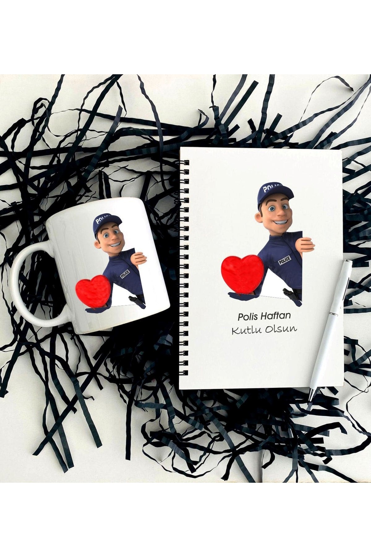 Defter Kalem Kupa Seti