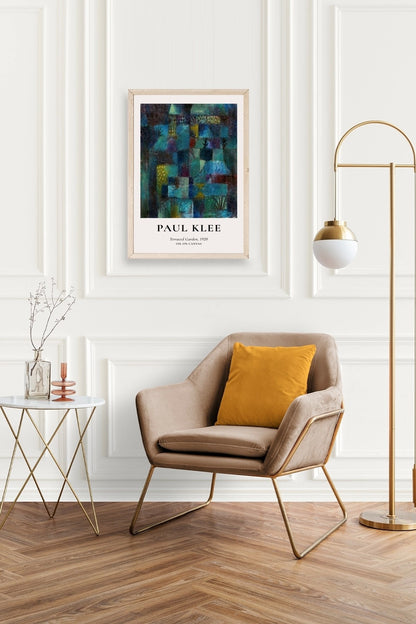 Paul Klee Ahşap Çerçeveli Tablo 23 x 30