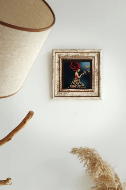 Çerçeveli Taş Tablo , Çerçeveli Taş Duvar Dekoruenkcrcvtbl-00147 20 cm