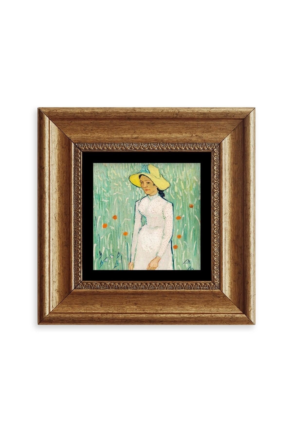 Van Gogh Çerçeveli Taş Tablo 20 cm