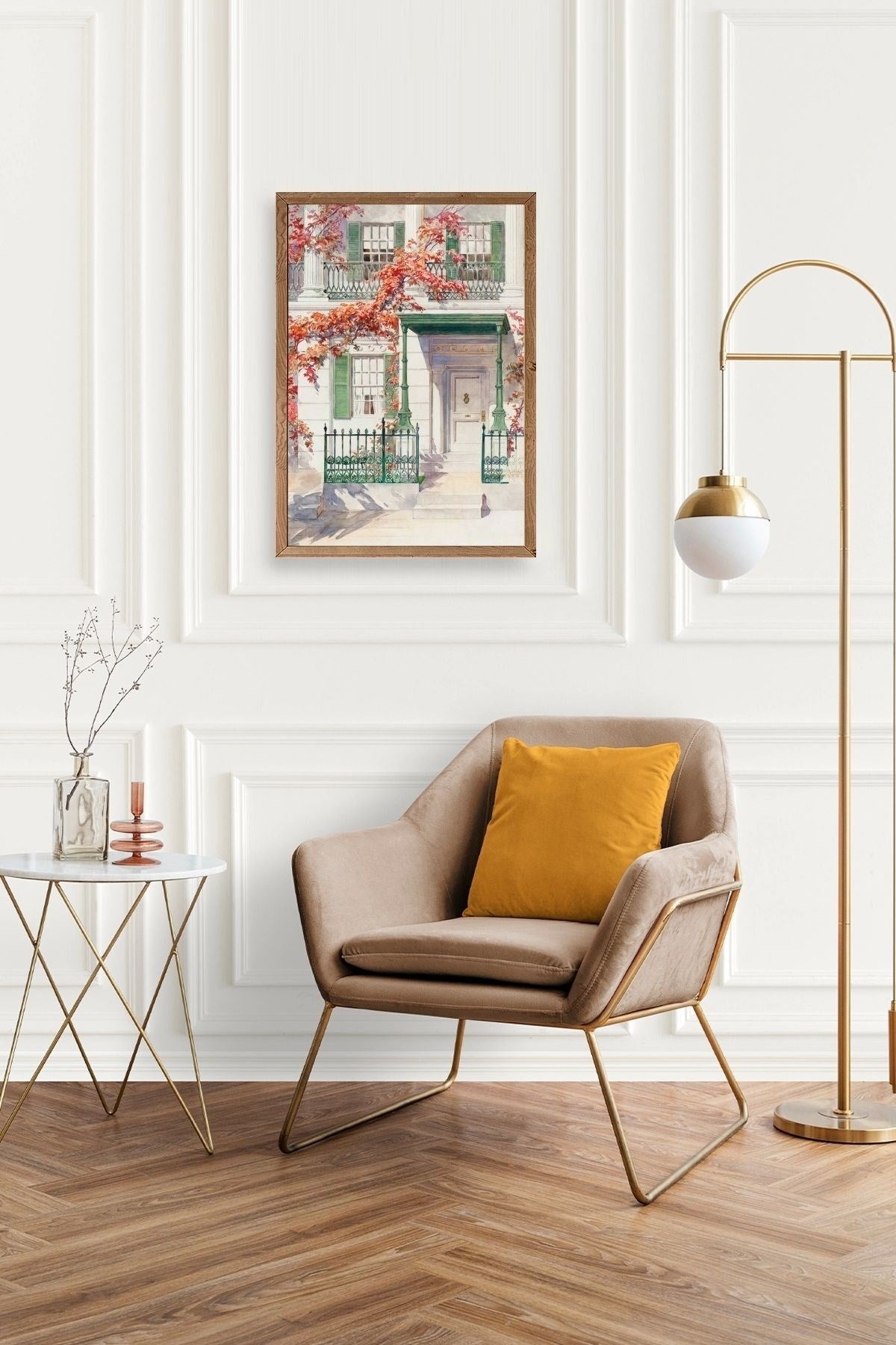 Gilbert Sackerman Ahşap Çerçeveli Tablo 17 x 23