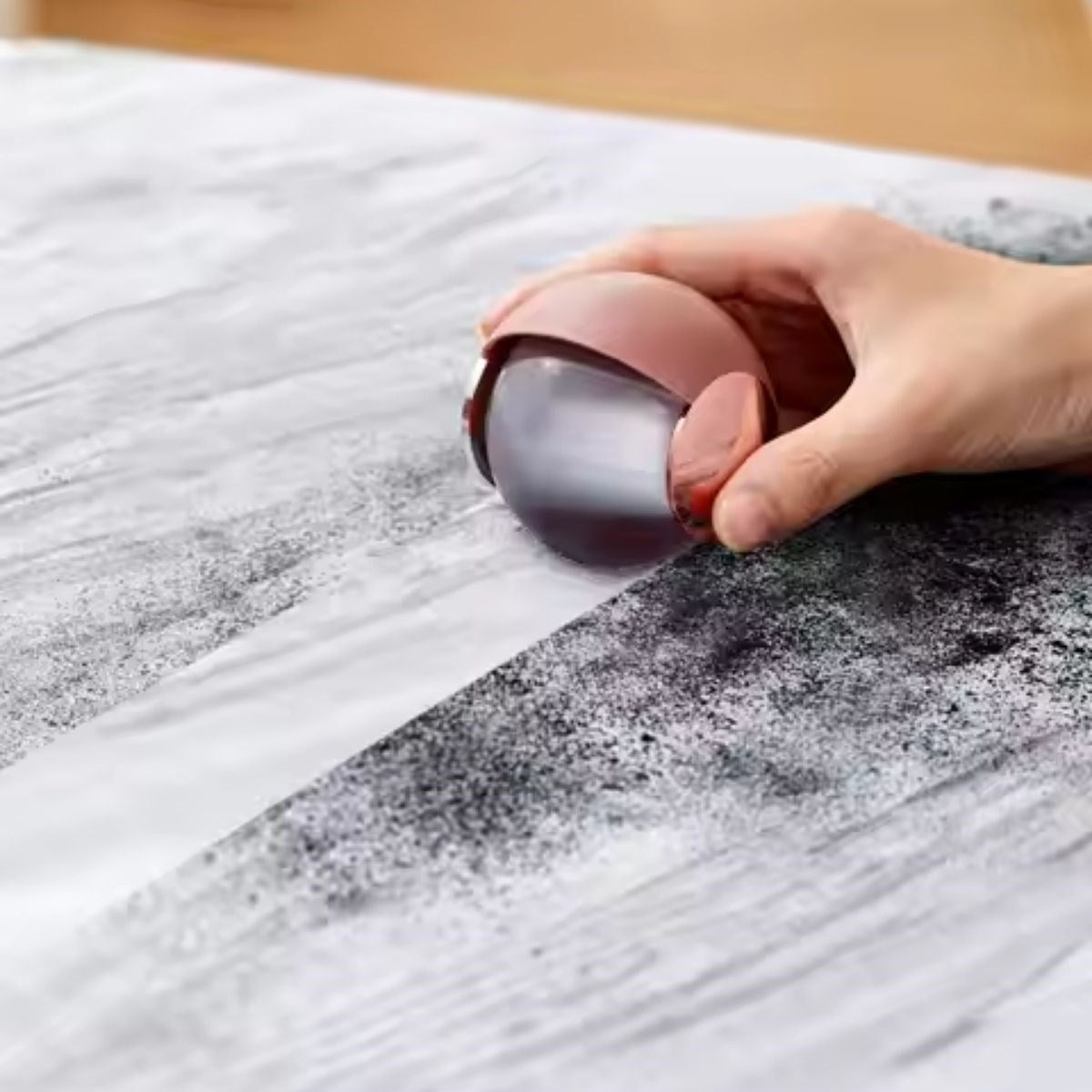 BUFFER® Taşınabilir ve Yıkanabilir Tiftik Ve Tüy Toplayıcı Kıl Toz Elbise Tiftik Temizleyici Top