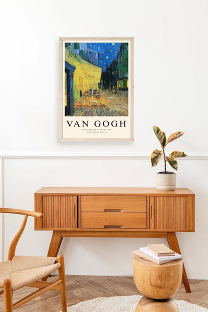 Van Gogh Ahşap Çerçeveli Tablo 50 x 70