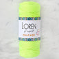Loren Macrame Neon Sarı El Örgü İpi - L114