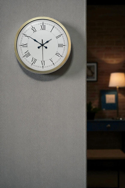 Zentime 40 Cm Eskitme Vintage Duvar Saati