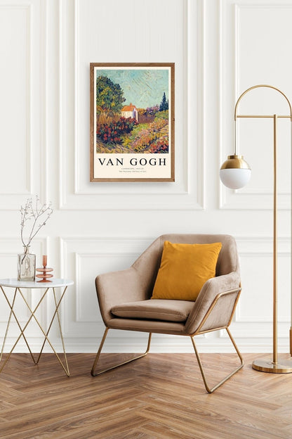 Van Gogh Ahşap Çerçeveli Tablo 30 x 42