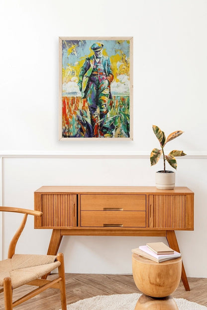 Atatürk Ahşap Çerçeveli Tablo 23 x 30