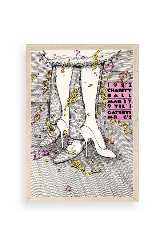 Gastby's Ahşap Çerçeveli Tablo 23 x 30