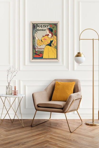 L. Prang Ahşap Çerçeveli Tablo 23 x 30