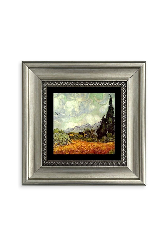 Gustav Klimpt Çerçeveli Taş Tablo 20 cm