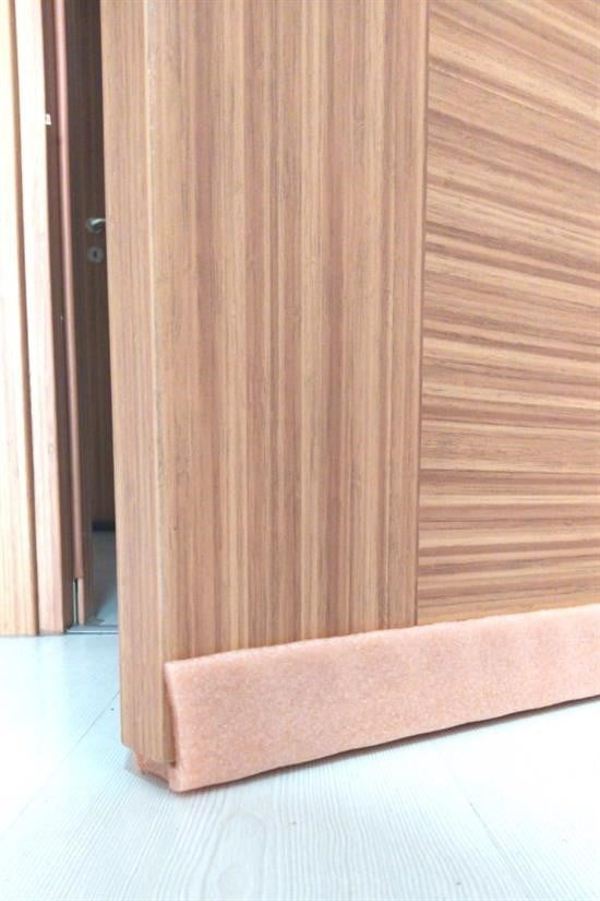 BUFFER®  4 Adet Kapı Toz Rüzgar Önleyici Isı Yalıtımı Sağlayan Sızdırmaz Strafor