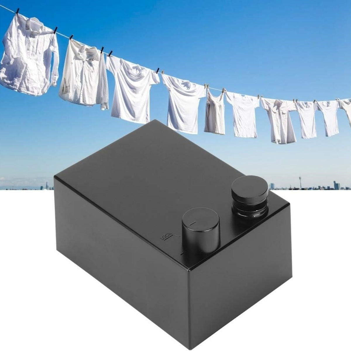 BUFFER® Teleskopik Çamaşır Kurutma Askısı, Pratik Geri Çekilebilir Çamaşır İpi