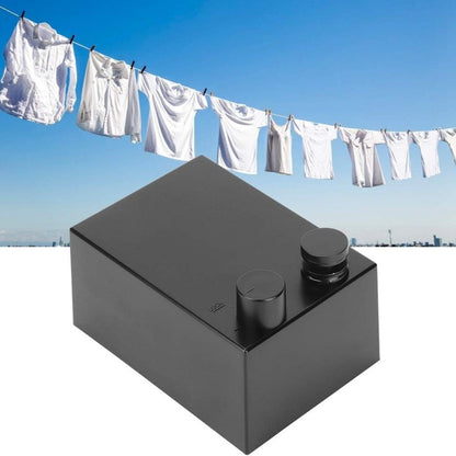 BUFFER® Teleskopik Çamaşır Kurutma Askısı, Pratik Geri Çekilebilir Çamaşır İpi