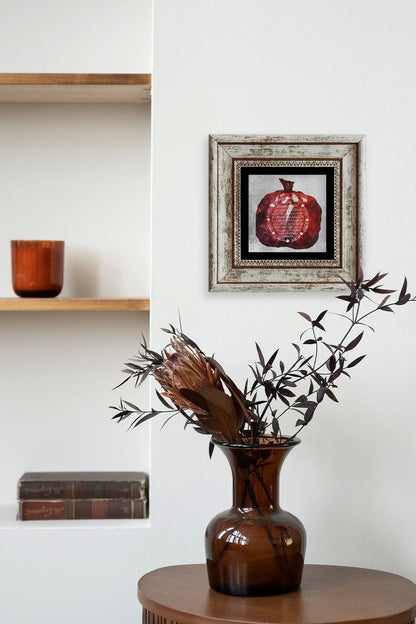 Bereket Duası Çerçeveli Taş Tablo 20 cm