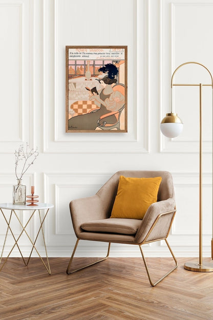 De Feure Ahşap Çerçeveli Tablo 50 x 70