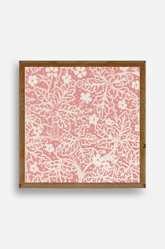 Modern Ahşap Çerçeveli Tablo 42 x 42