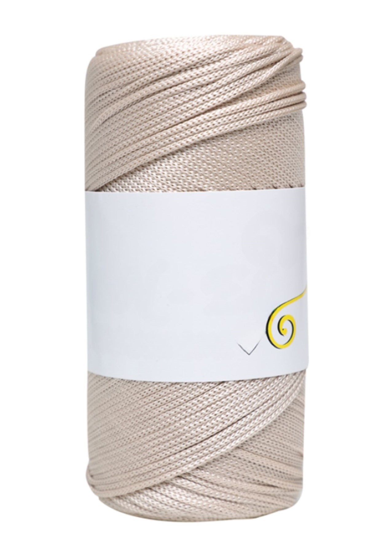 Makrome İpi 3mm Polyester  Bej