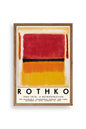 Rothko Ahşap Çerçeveli Tablo 23 x 30