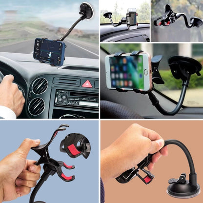 BUFFER® Akrobat Cama Sabitlenen Güçlü Vakumlu 360 Derece Dönen Tüm Modellere Uyan Oto Telefon Tutucu