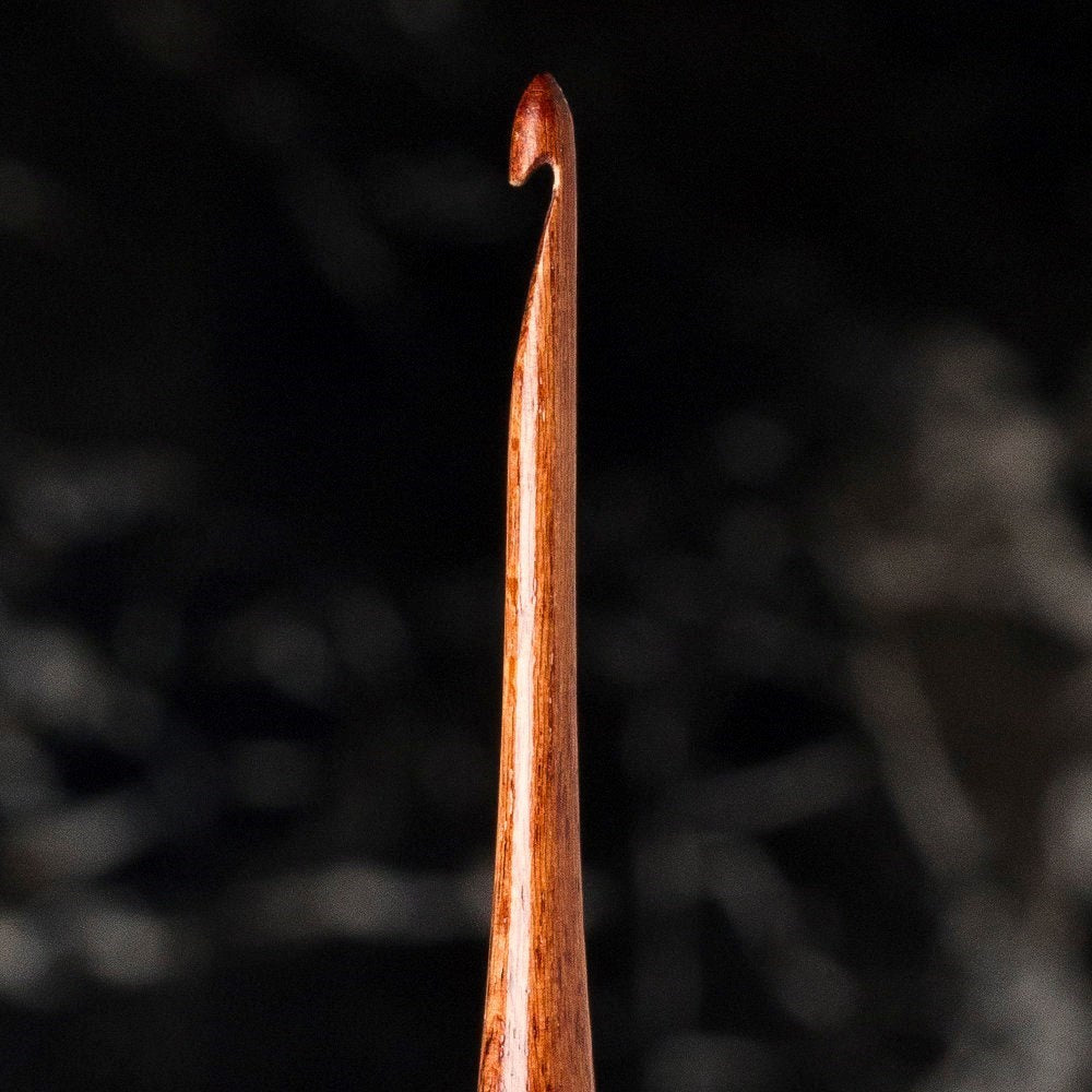 La Mia Rosewood 3 mm 15.5 cm Ahşap Yün Tığ