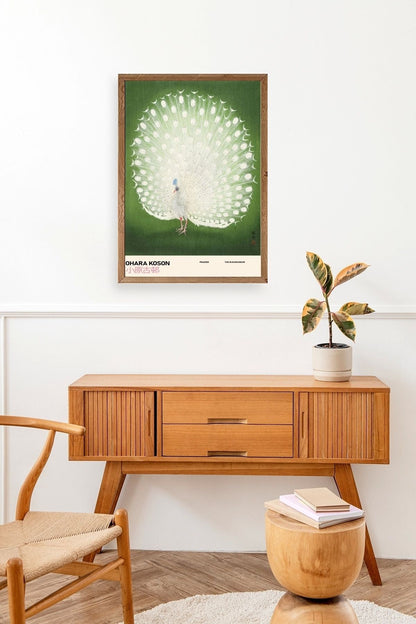 Ohara Koson Ahşap Çerçeveli Tablo 23 x 30