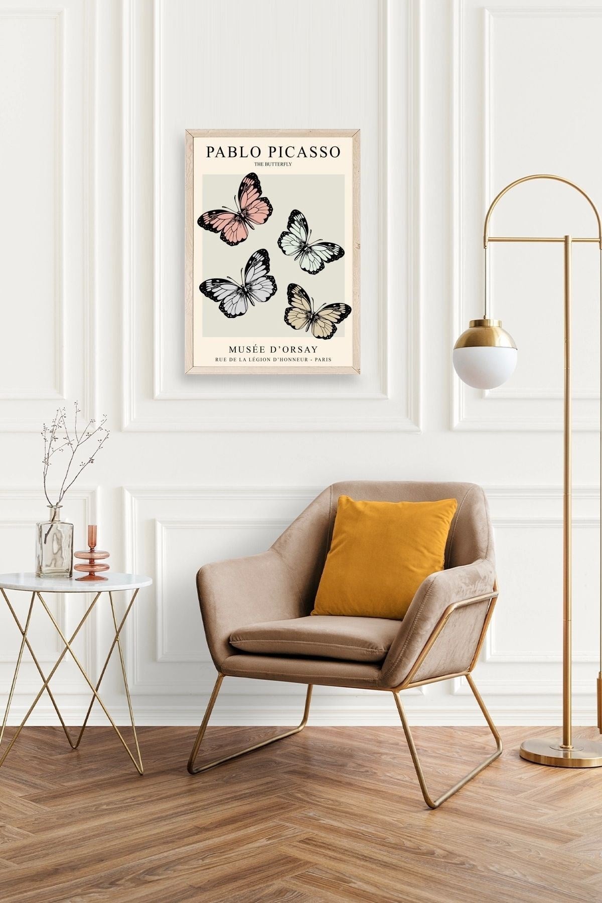 Picasso Ahşap Çerçeveli Tablo 30 x 42