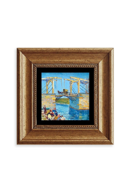 Köprü Çerçeveli Taş Tablo 20 cm