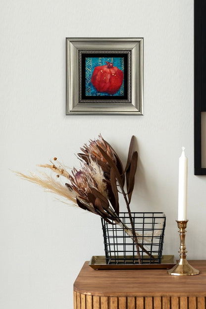Bereket Narı Çerçeveli Taş Tablo 20 cm