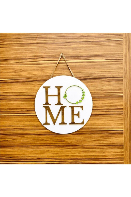 Home Ahşap Kapı Süsü 30 x 30