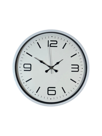 Zentime 36 Cm Beyaz Dekoratif Duvar Saati