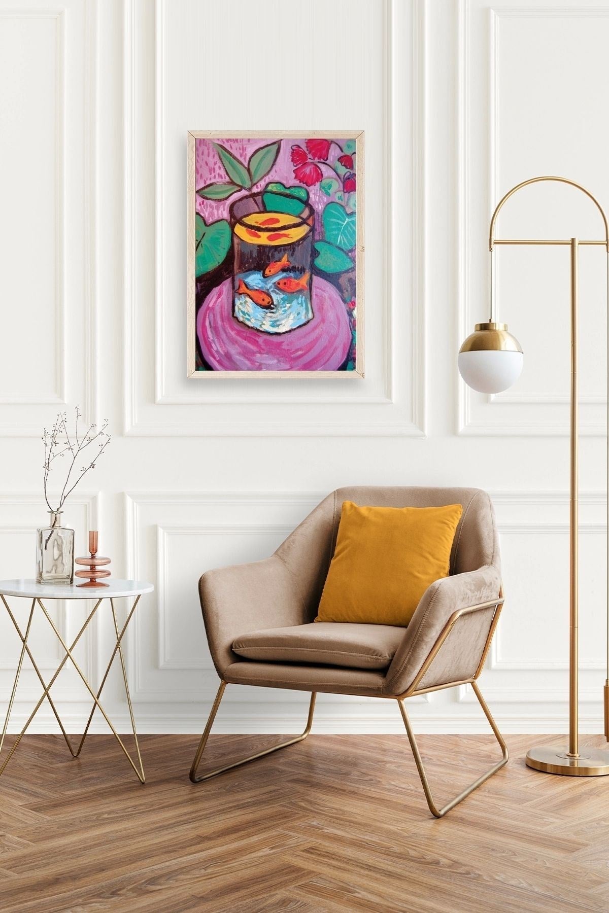 Matisse Ahşap Çerçeveli Tablo 30 x 42