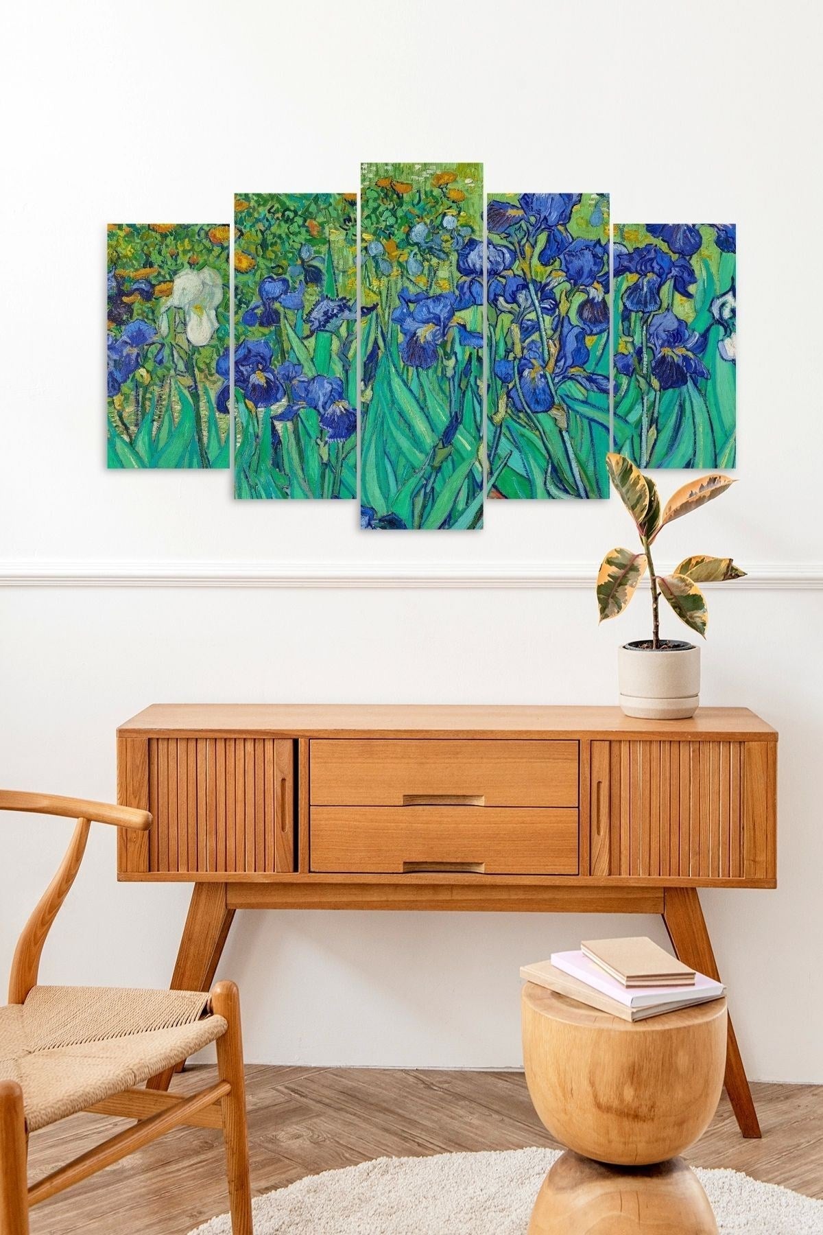 Manzara 5 Parçalı Mdf Tablo 60 x 100