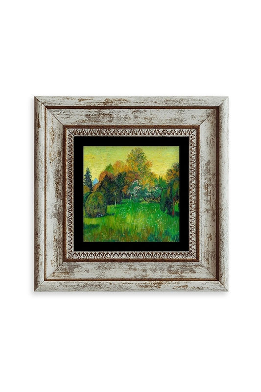 Van Gogh Çerçeveli Taş Tablo 20 cm