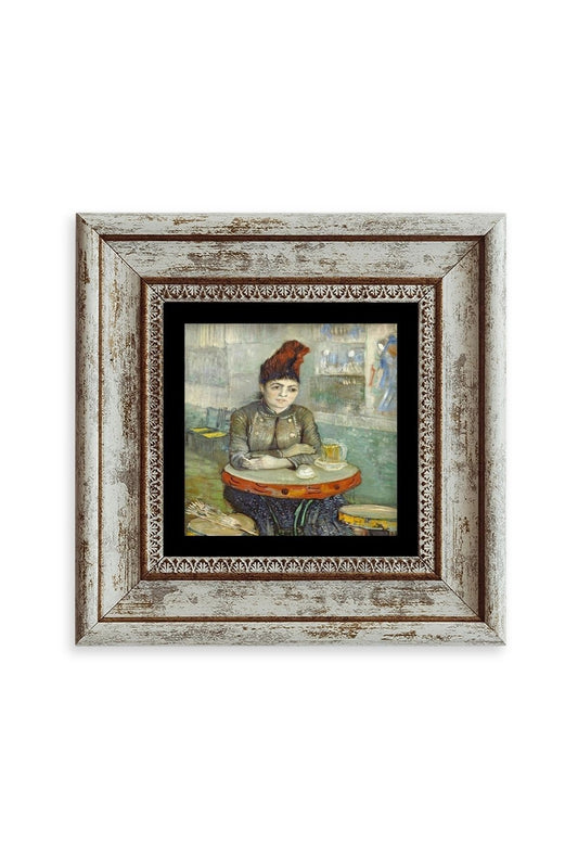 Van Gogh Çerçeveli Taş Tablo 20 cm