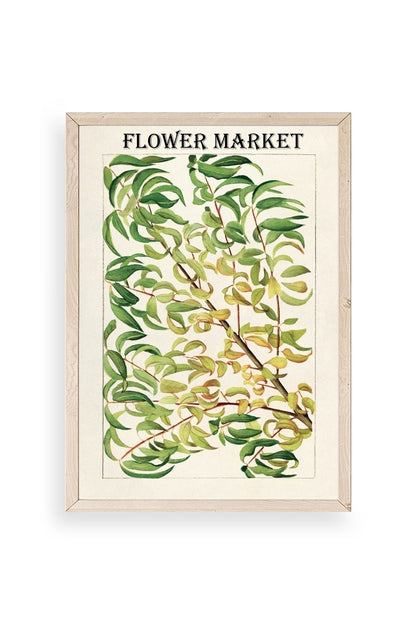 Grancica Breskve Ahşap Çerçeveli Tablo 50 x 70