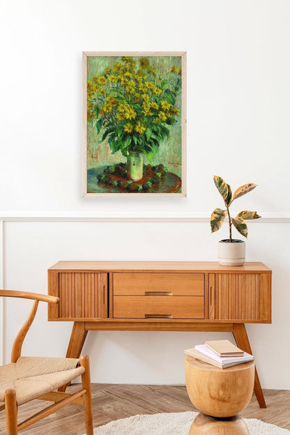 Ağaç Ahşap Çerçeveli Tablo 17 x 23