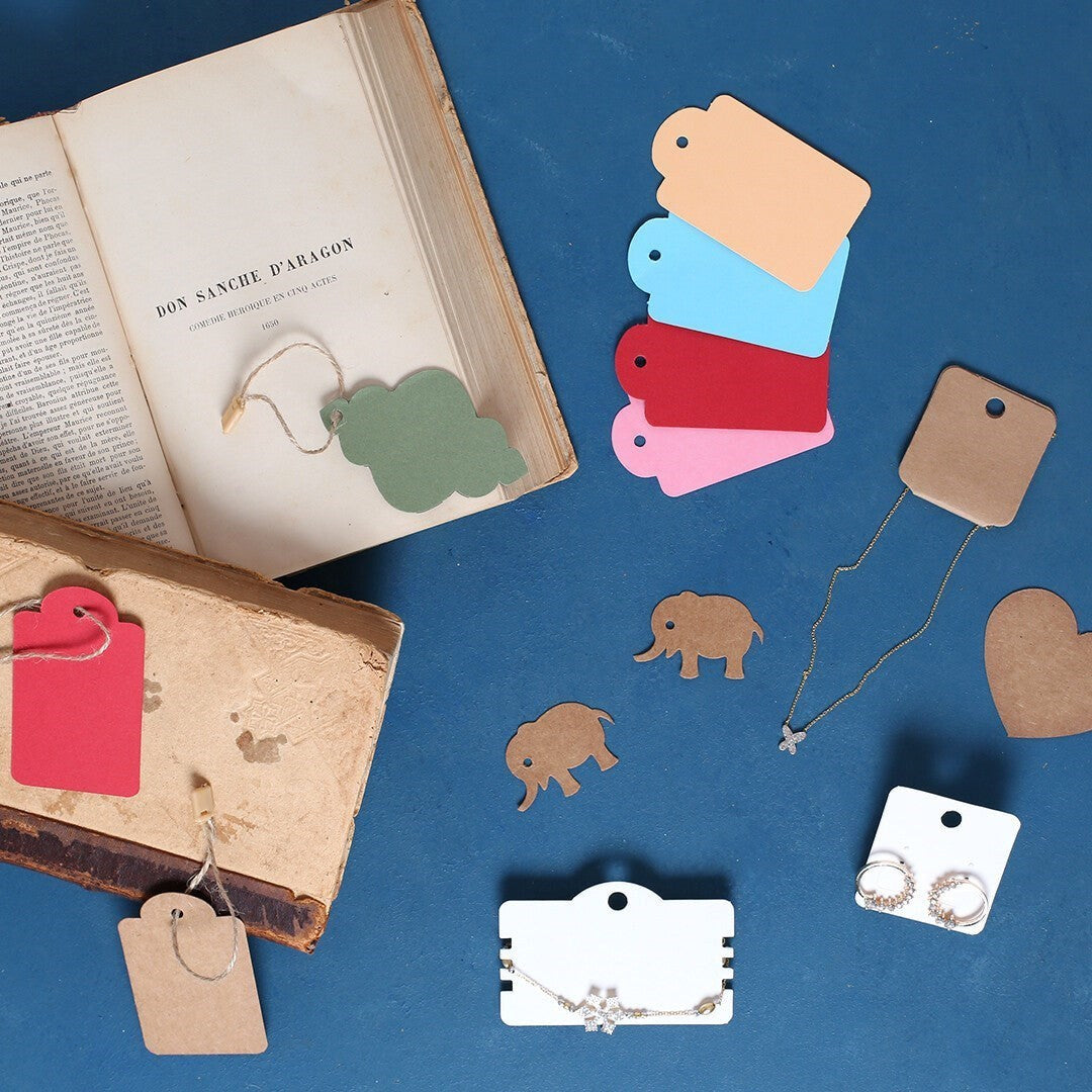 Loren 25'li Beyaz Takı Bileklik Kartı