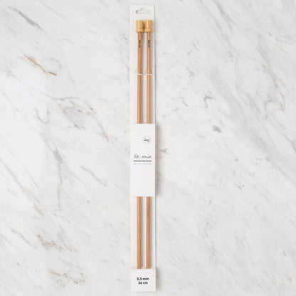 La Mia Whitewood 5.5 mm 36 cm Ahşap Örgü Şişi