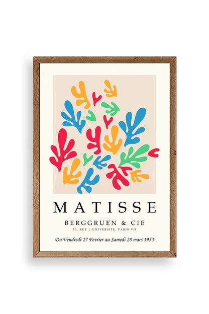 Modern Ahşap Çerçeveli Tablo 23 x 30