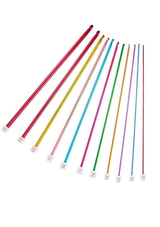 Örgü Tığ Metalize 35 cm  4 Numara