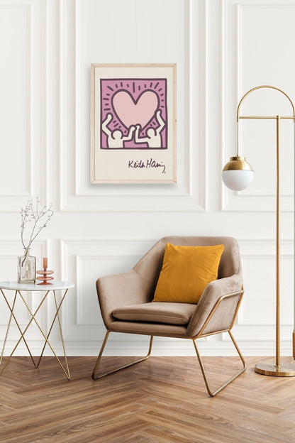 Keith H. Ahşap Çerçeveli Tablo 50 x 70