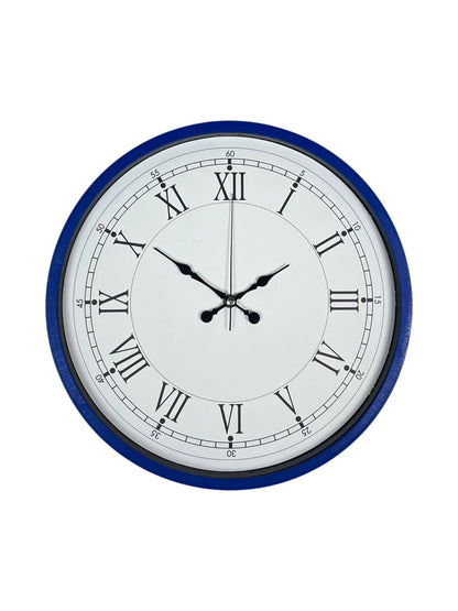 Zentime 36 Cm Lacivert Dekoratif Duvar Saati